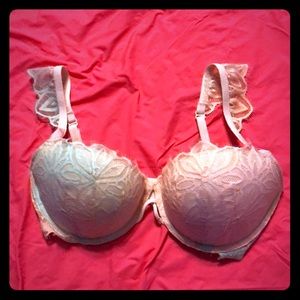 PINK 32DD Floral Lace Date Bra